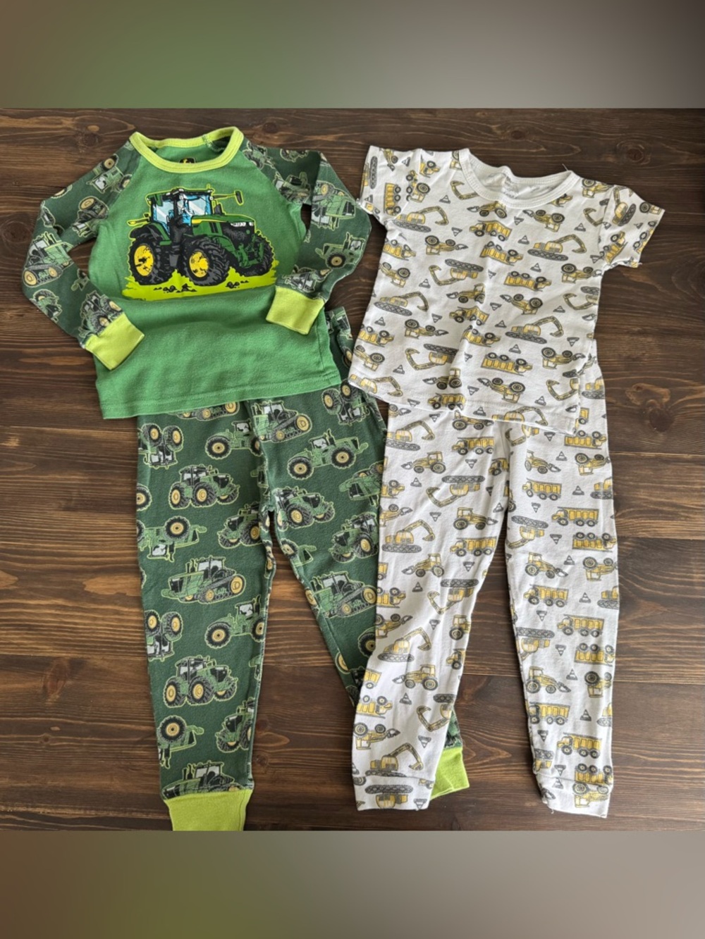 Tractor & Construction Equipment Pajama Set
